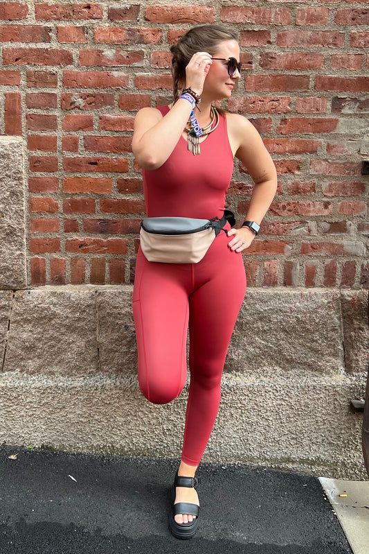 Sunday Funday - Jumpsuit - Vintage Rost