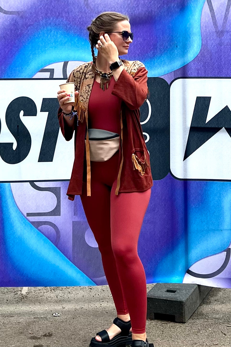 Sunday Funday - Jumpsuit - Vintage Rost