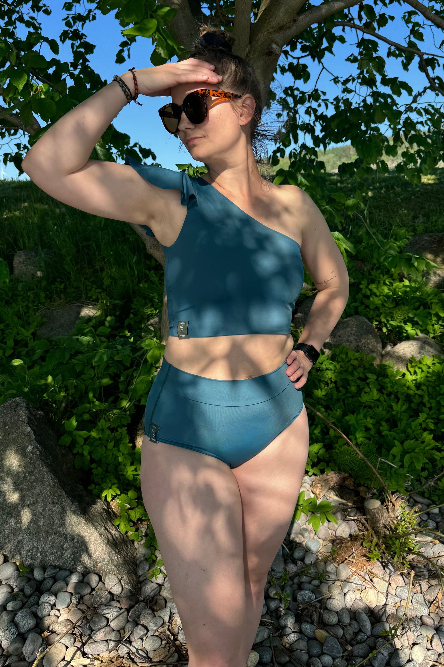 Weekend Waves - Beach Top - Petrol