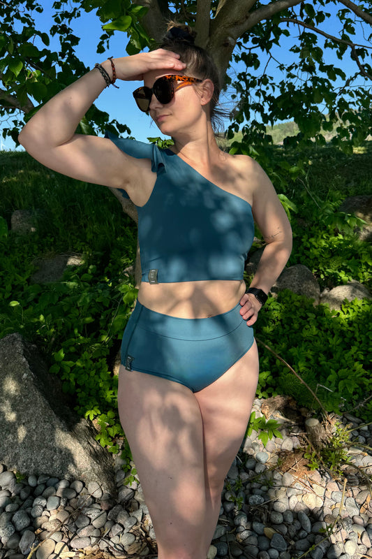 Weekend Waves - Beach Top - Petrol