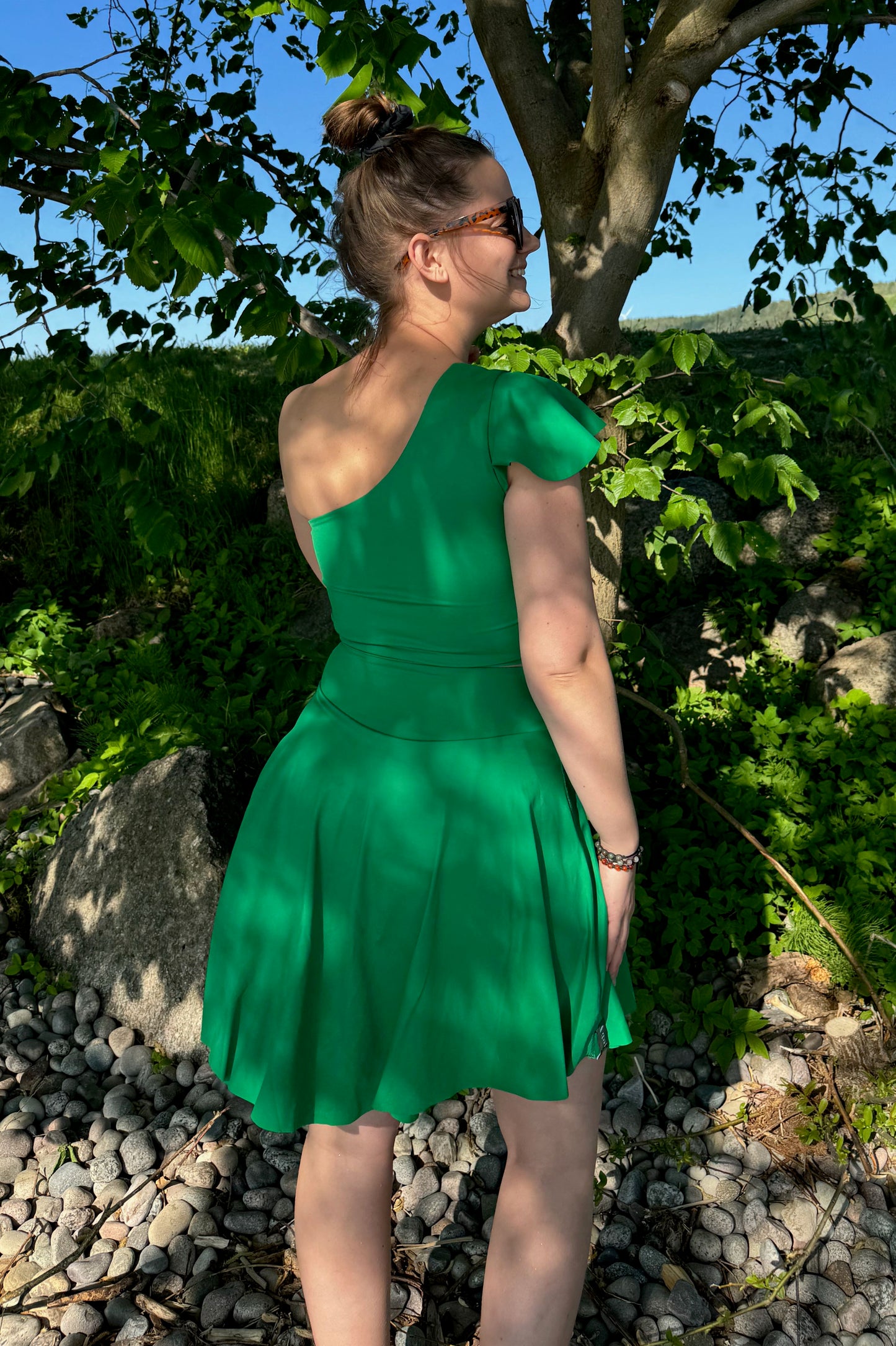 Weekend Waves - Beach Top - Spring Green