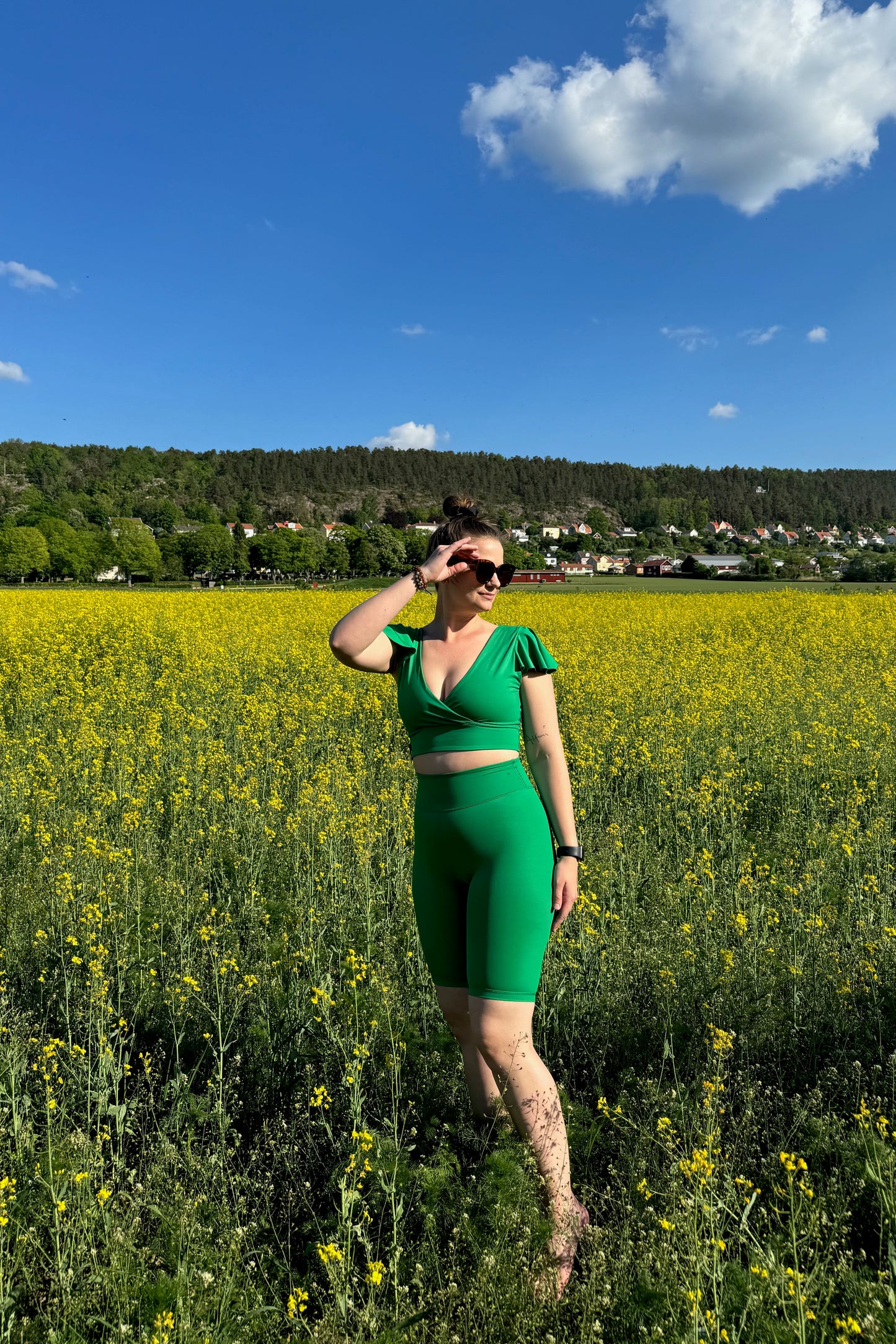 Weekend Waves - Bikini / Sportstop - Vårgrön