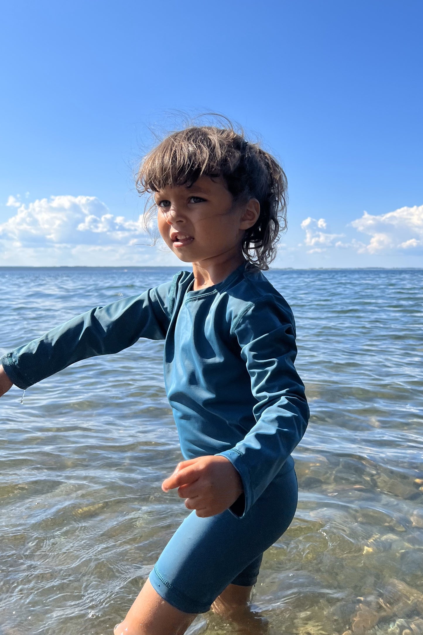 Saturday - Kids Shorts - Petrol