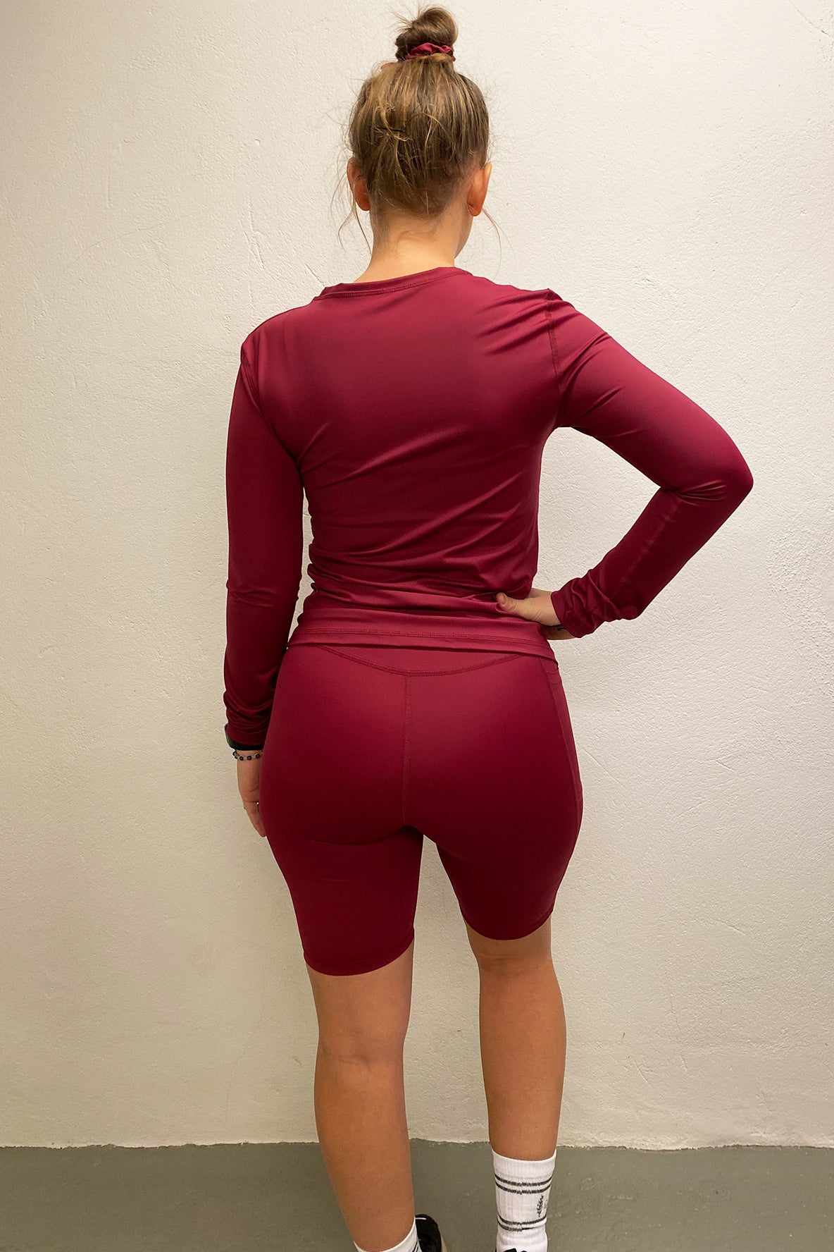 Windy Wednesday - Long sleeve T-shirt - Bordeaux