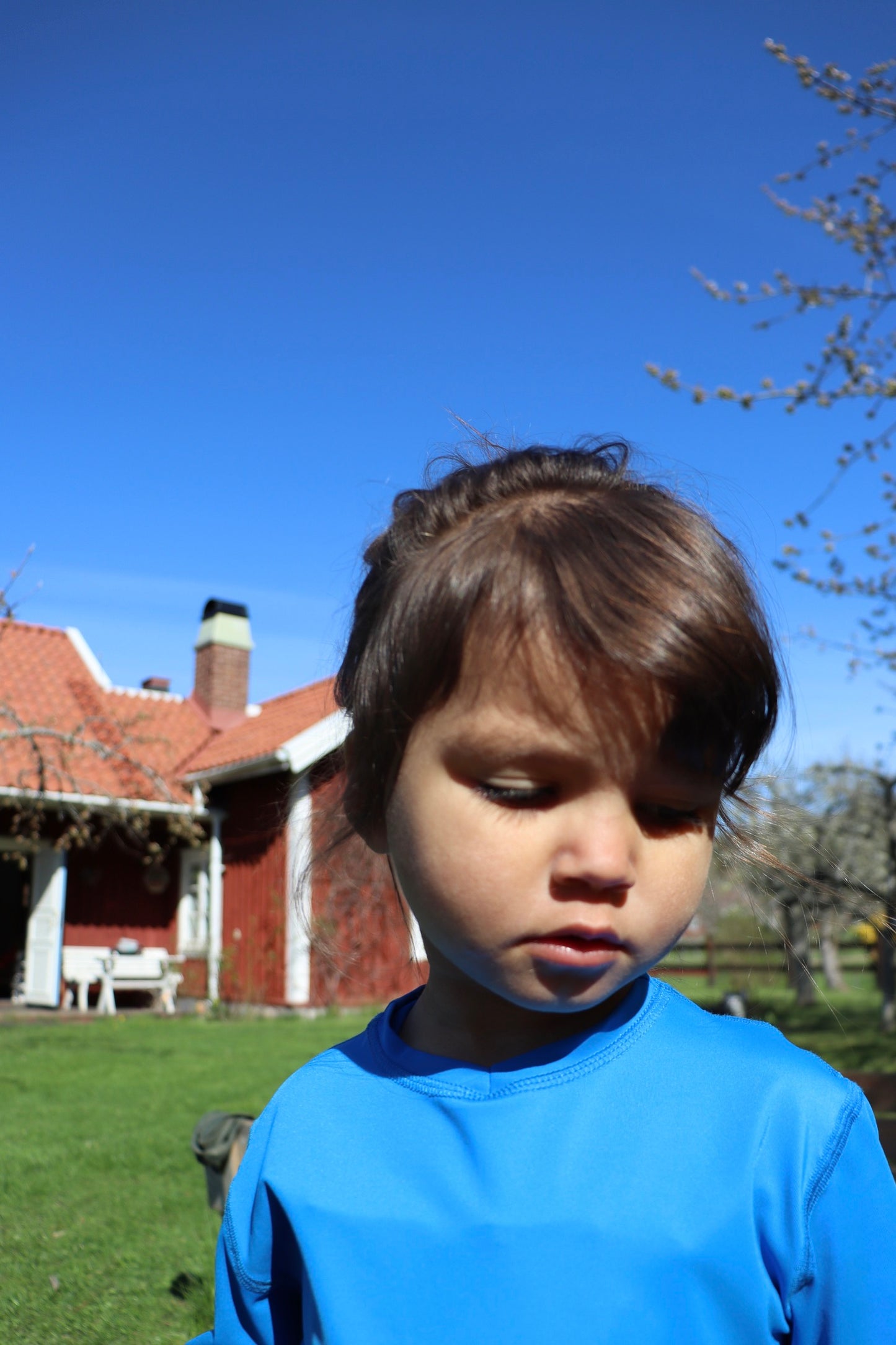 Thursday - T-Shirt Barn - Azurblå