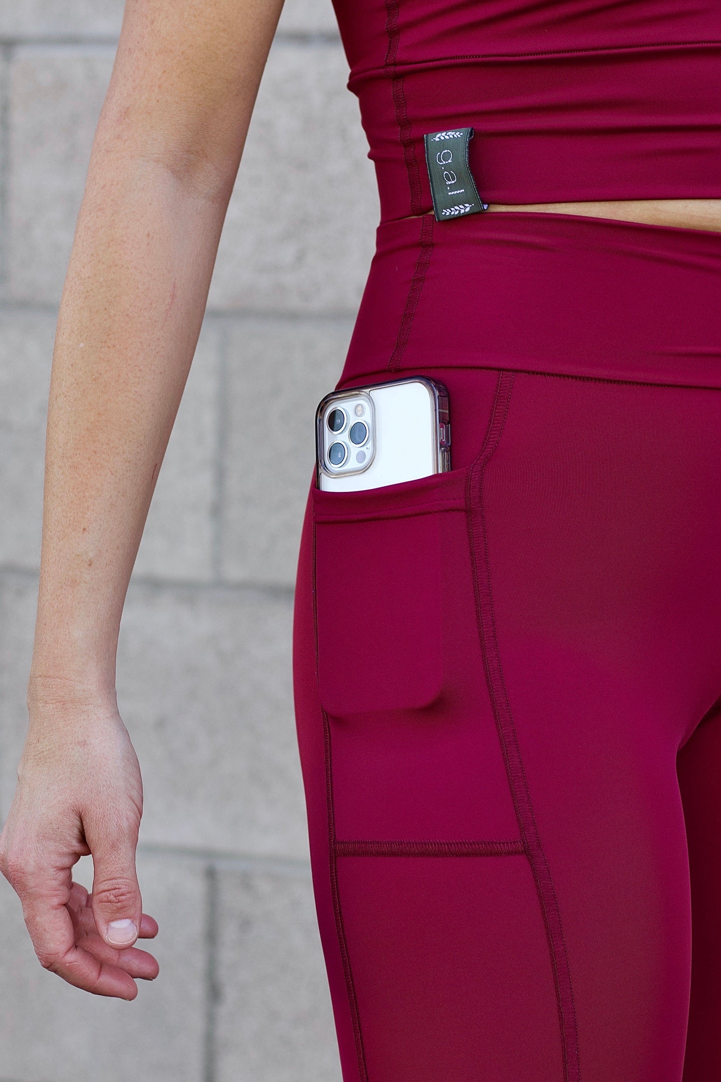 Windy Wednesday - Leggings - Bordeaux