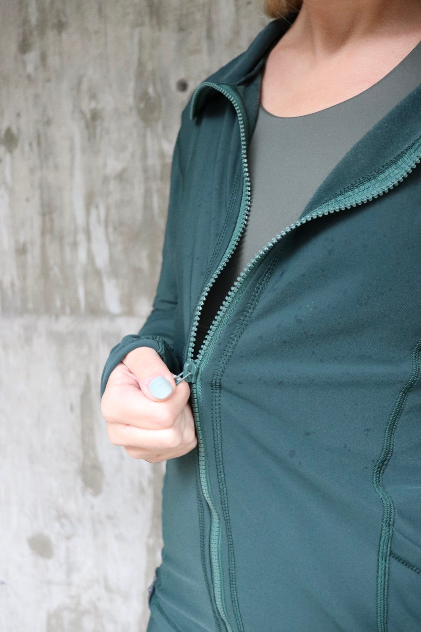 Frosty Friday - Fleece Jacket - Forest Green