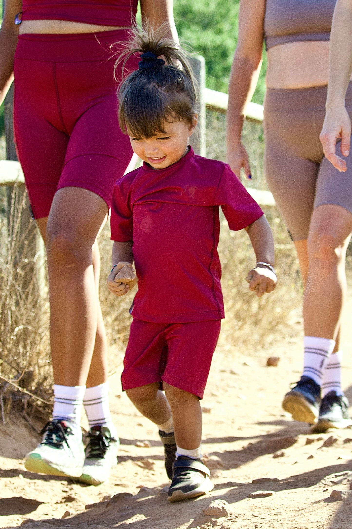 Thursday- Kids Shorts - Bordeaux