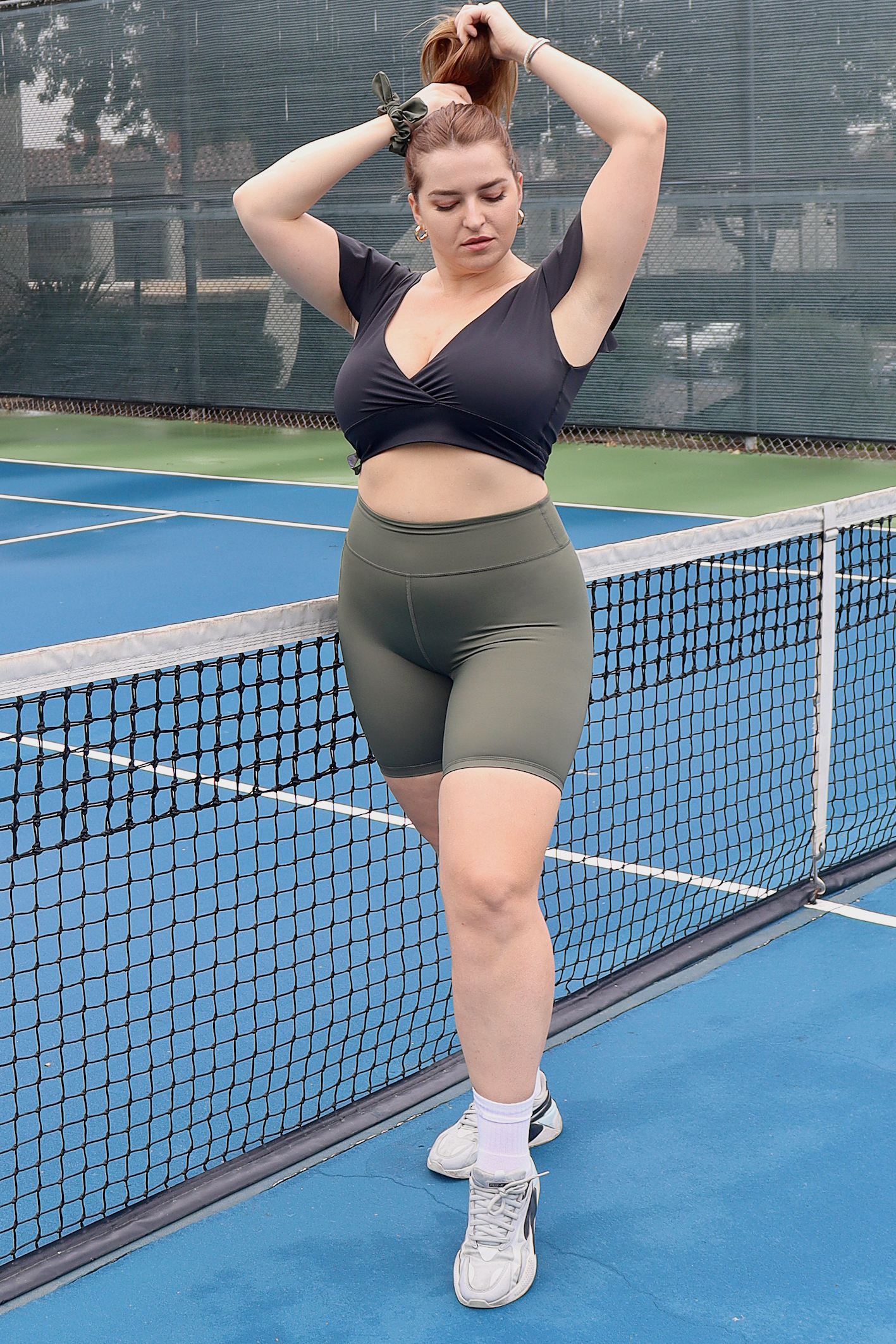 Sunny Saturday - Kort Cykelbyxa - Olivgrön