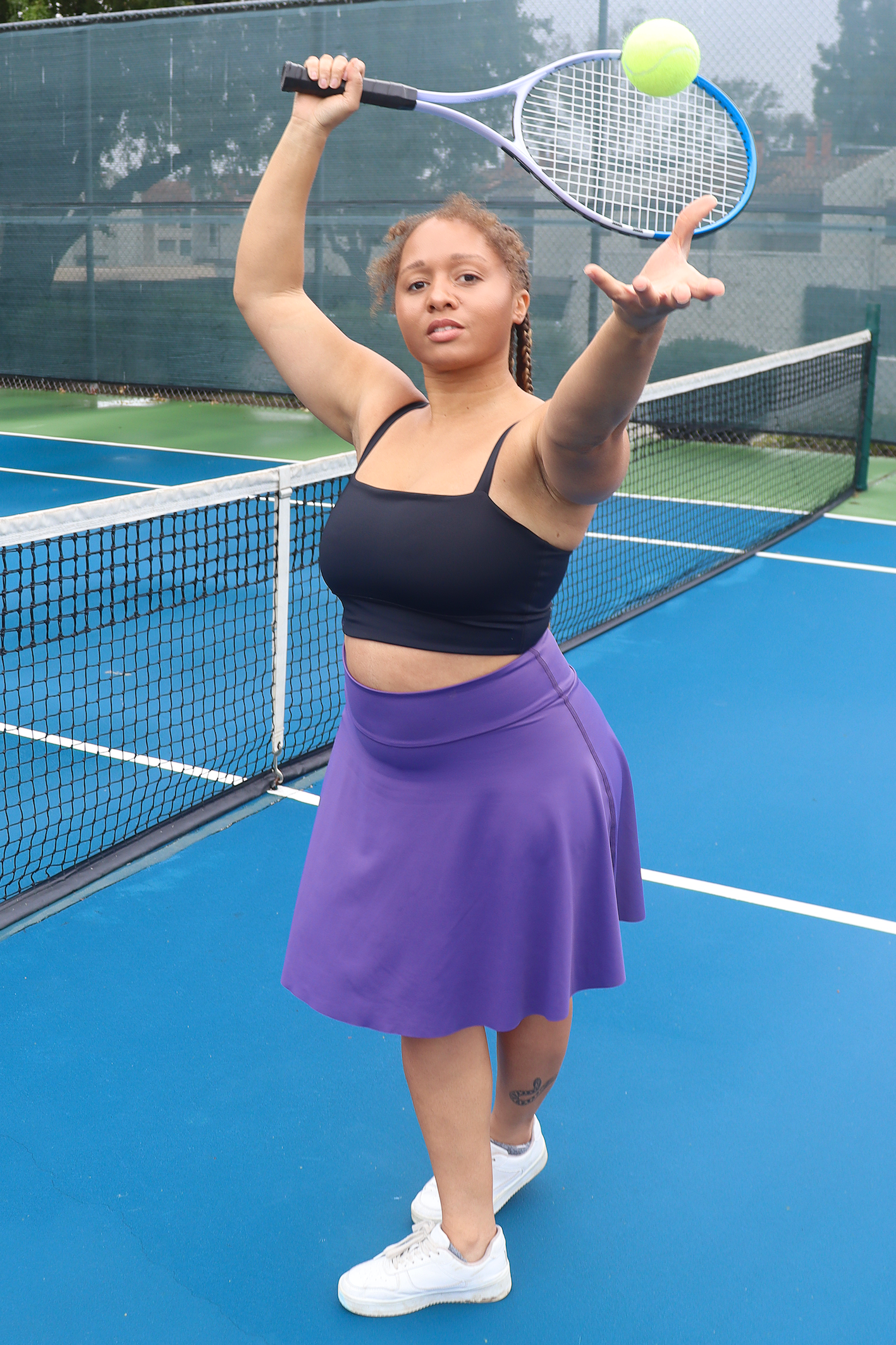 Sunny Saturday - Tennis Skirt - Royal Purple