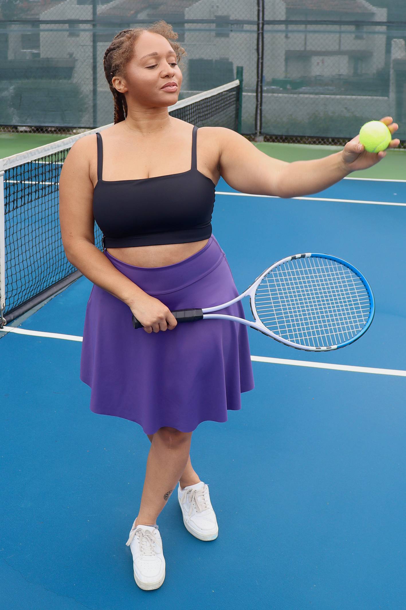 Sunny Saturday - Tennis Skirt - Royal Purple