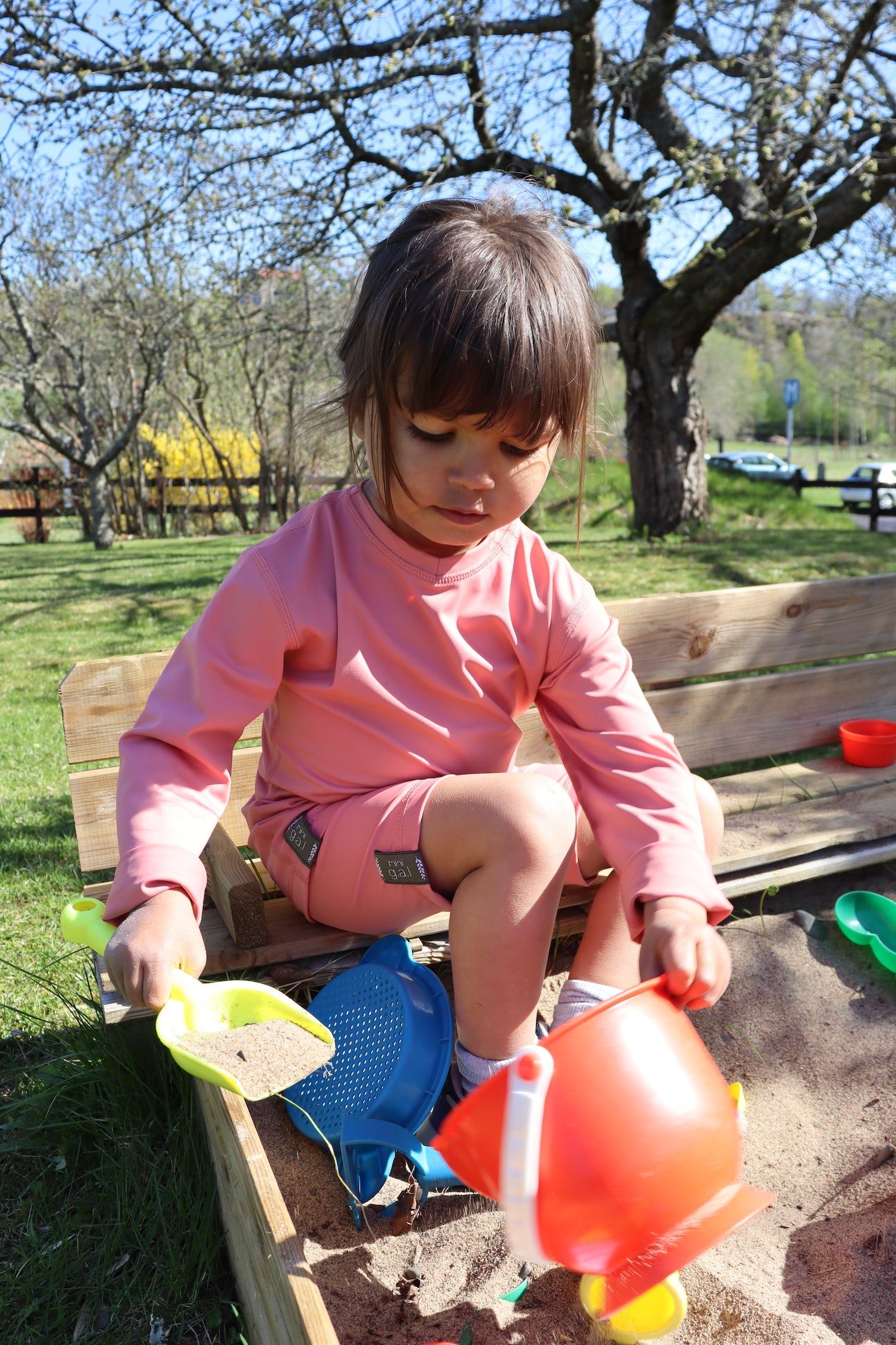 Thursday - UV-Kortbyxa Barn - Rosa Korall