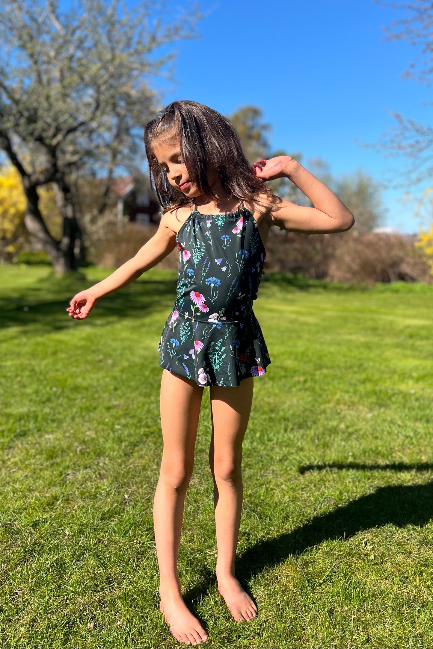 Saturday - Kids Swimsuit - Navy Blue - 1-8Y 