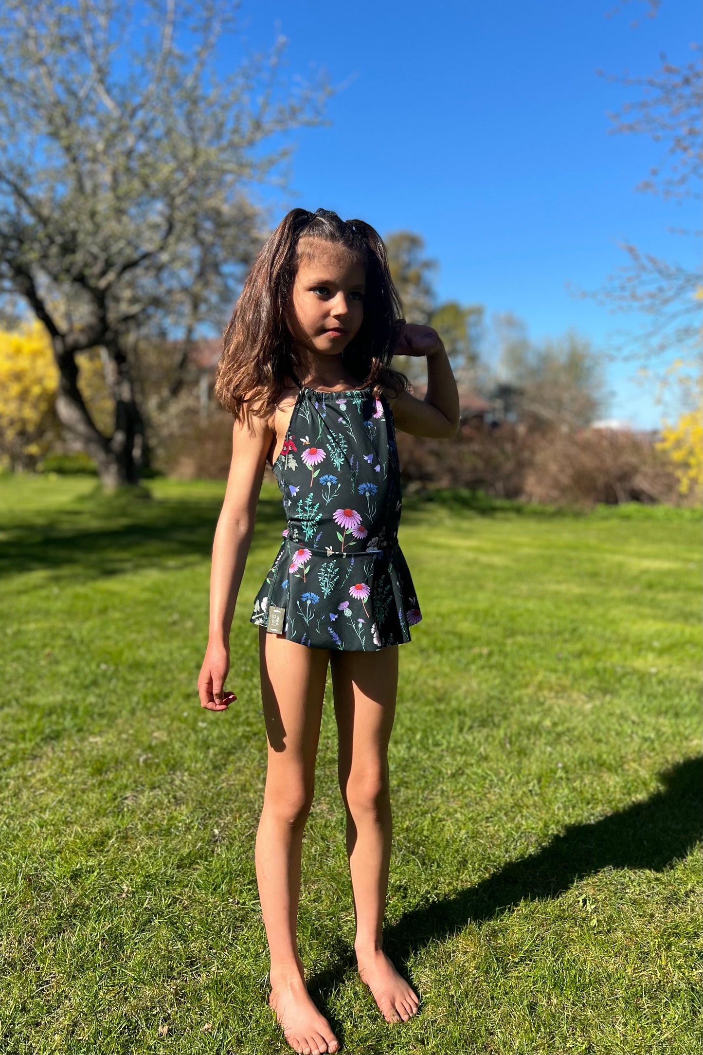 Saturday - Kids Swimsuit - Navy Blue - 1-8Y 