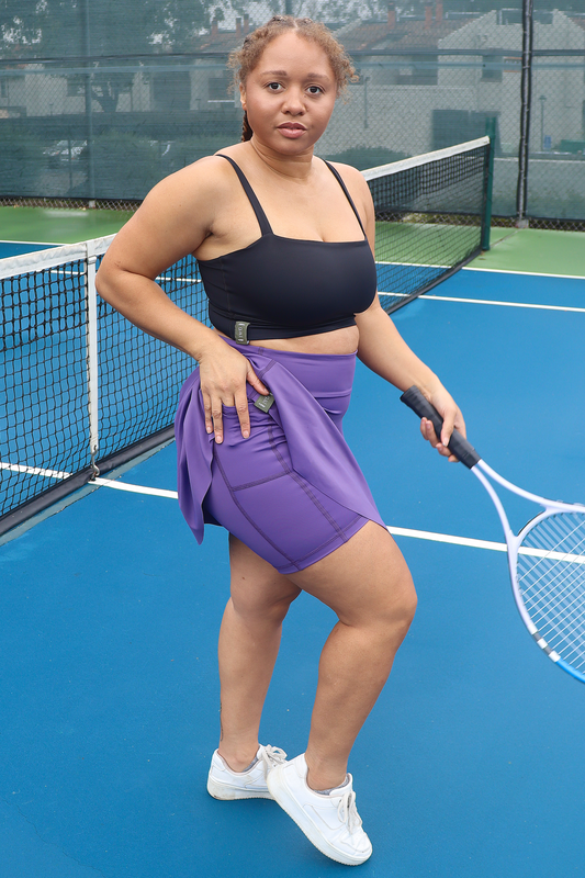 Sunny Saturday - Tennis Skirt - Royal Purple