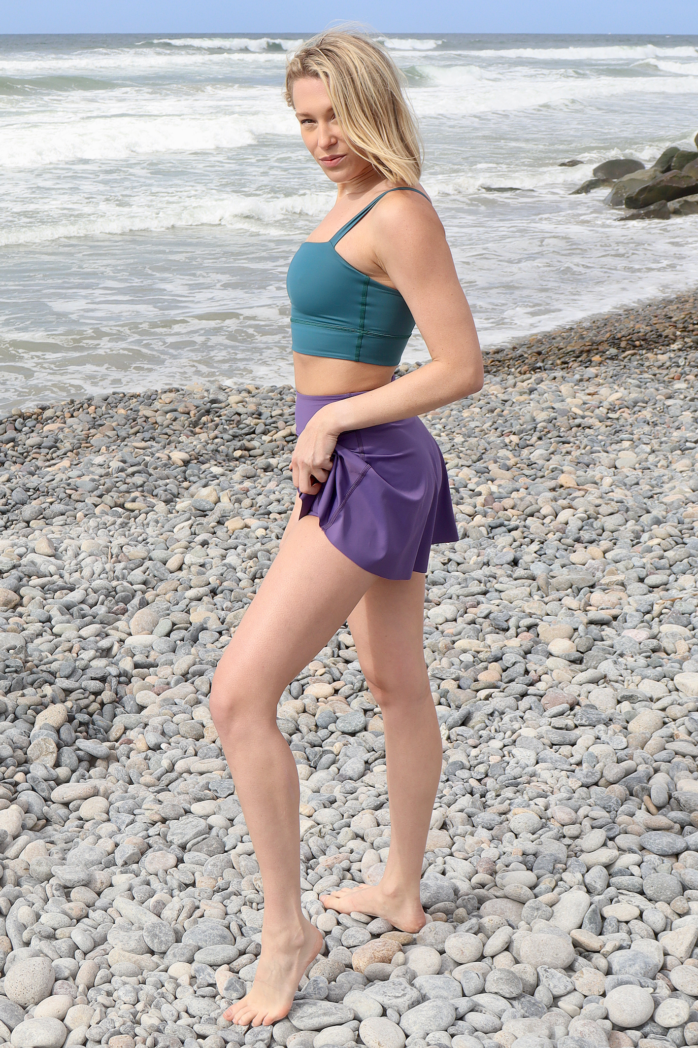 Sunny Saturday - Beach Skirt - Royal Purple
